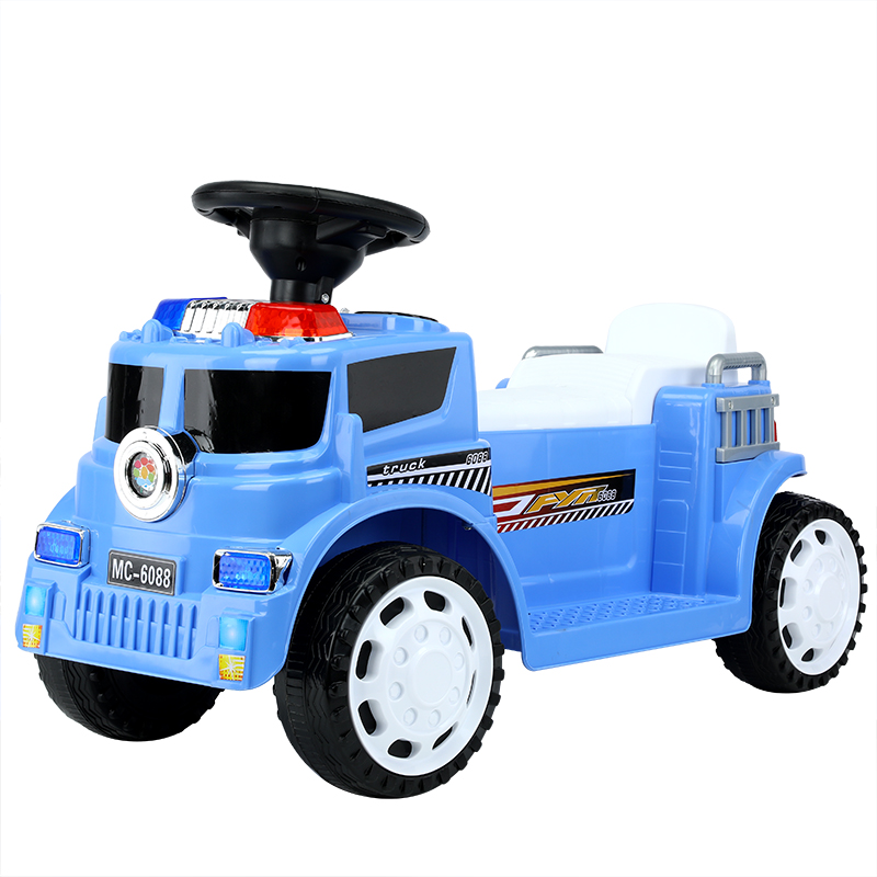 Children's toy car boy simulation car model fire car 2021 new single electric single drive engineering vehicle rescue vehicle
