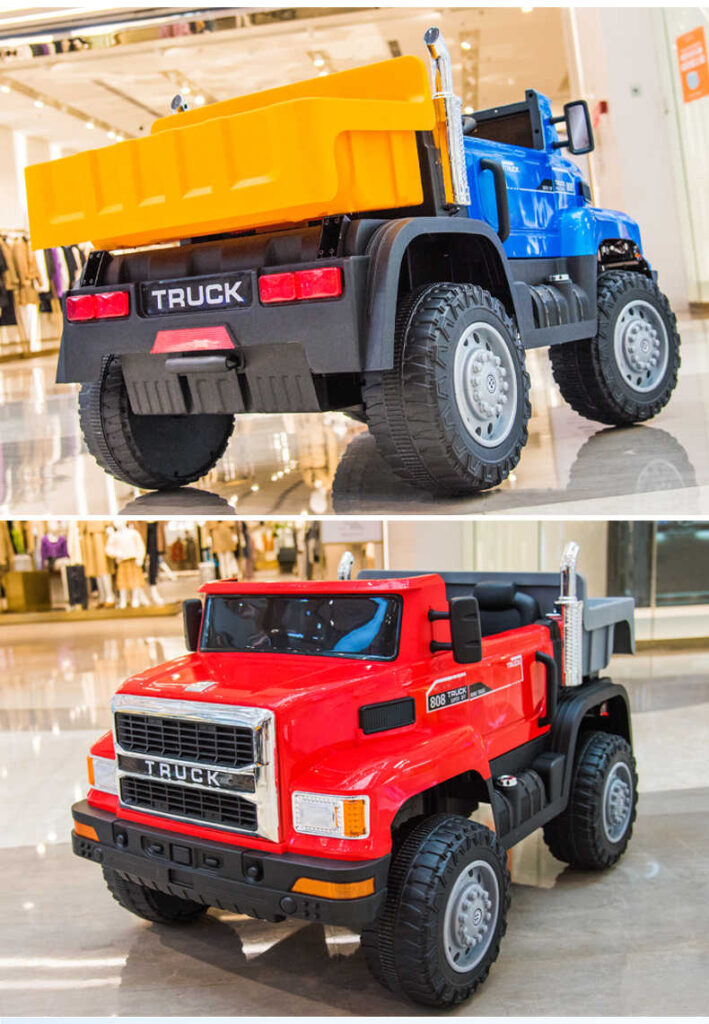 Factory kids  ride on car with remote control children battery power 4 wheel truck outdoor