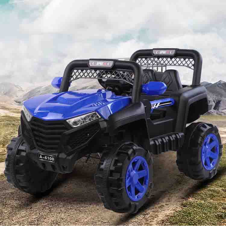 Children's toy car remote control children body LED light ride on cars go kart 4 wheels for kids age 3-8 years old