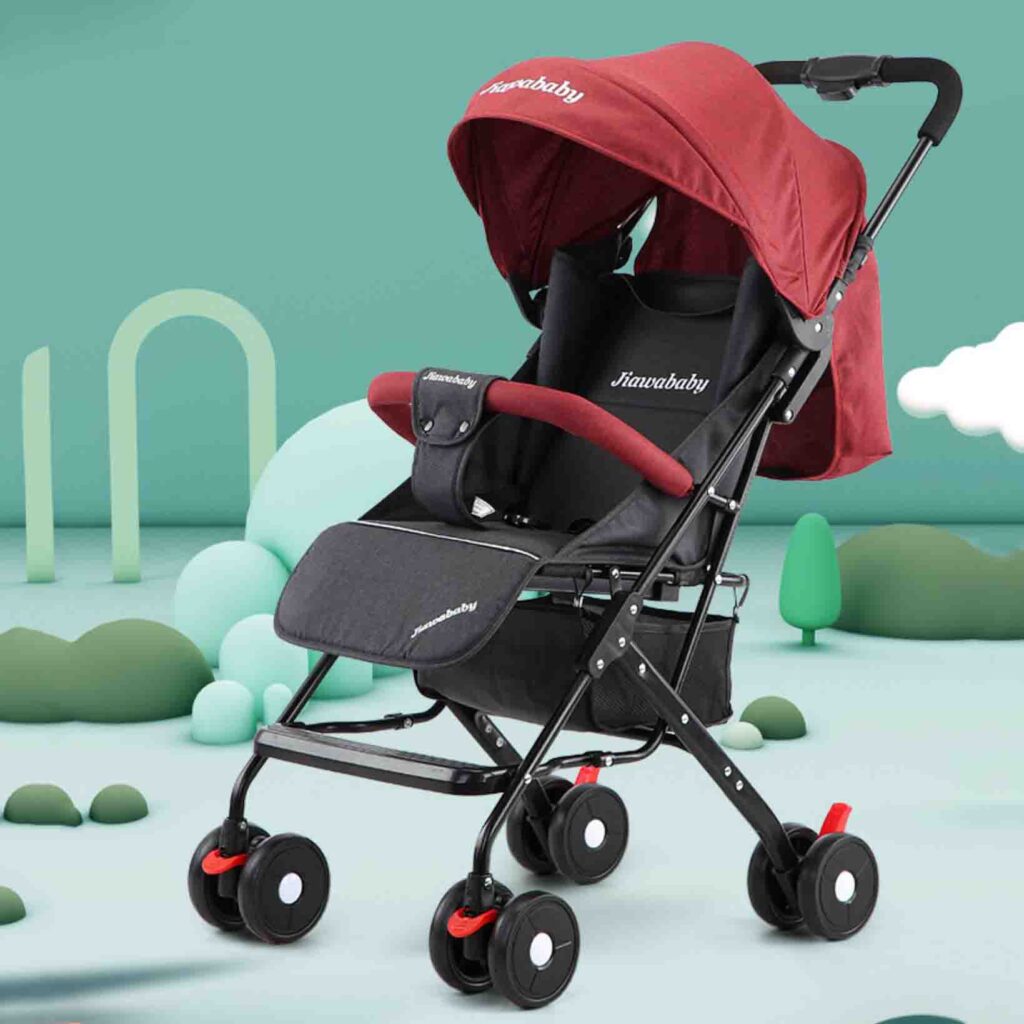 New Hot Design Factory Wholesale Light Weight Small Folding Size Baby Stroller