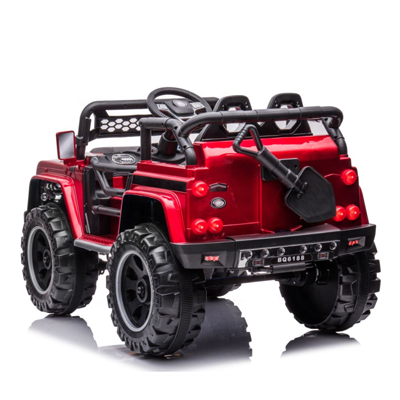Kids electric car off-road vehicle baby two seat four-wheel drive remote control toy car