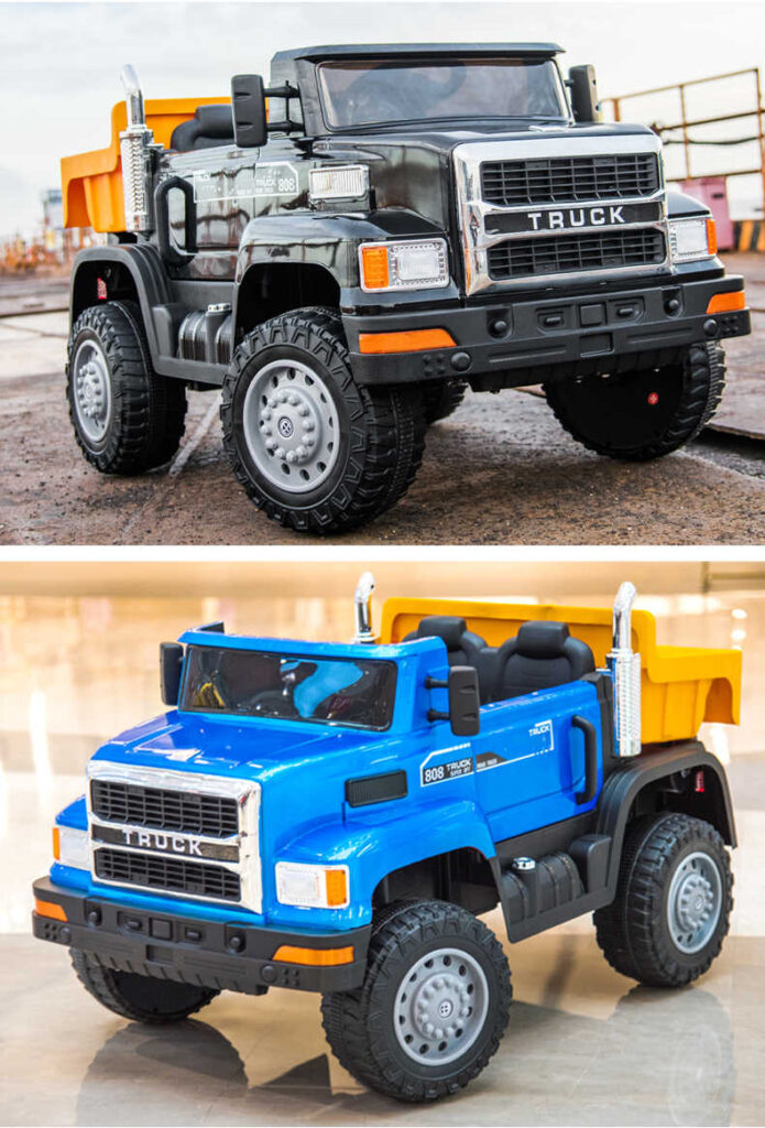 Factory kids  ride on car with remote control children battery power 4 wheel truck outdoor