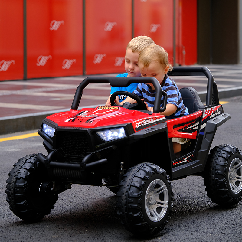 Newest kids battery power operational four wheels car oversize ride on SUV car