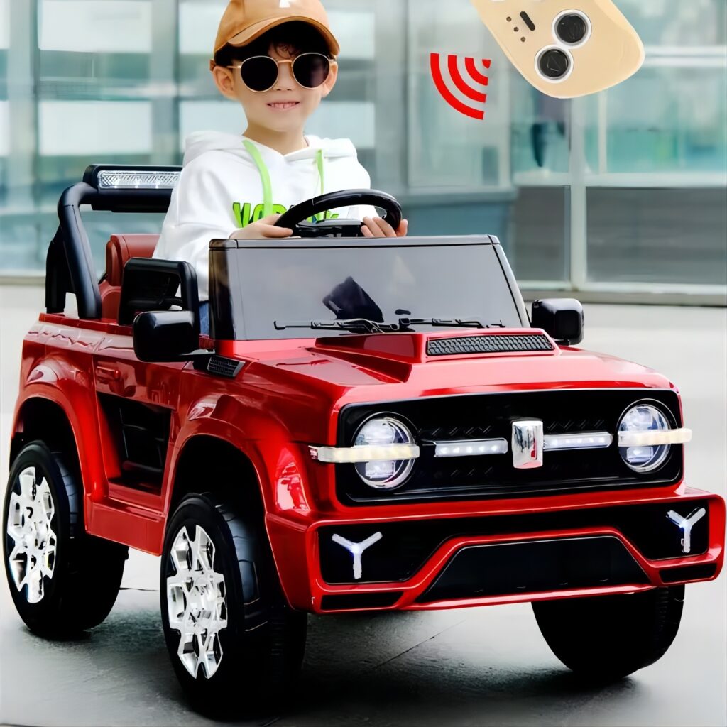 Cheap baby electric remote control battery cars new mini sport children two seat for kids to drive toys ride on car