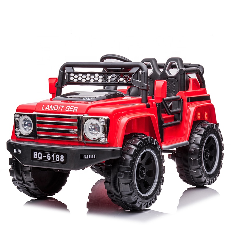 Kids electric car off-road vehicle baby two seat four-wheel drive remote control toy car