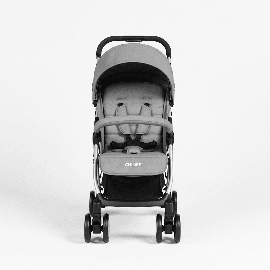 Customizable Gray Baby Stroller for OEM/ODM Manufacturing in Baby Care & Juvenile Mobility Industry