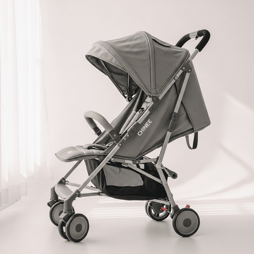 Customizable OEM/ODM Baby Stroller for Industry Fit — Lightweight Aluminum Frame, 4-Wheel Design