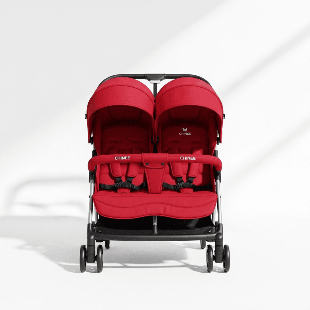 Customizable Double Baby Stroller for OEM/ODM Manufacturing in Nursery and Childcare Industries