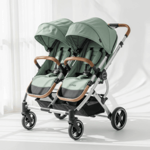 Customizable Twin-Seat Stroller for OEM/ODM in the Baby & Childcare Industry