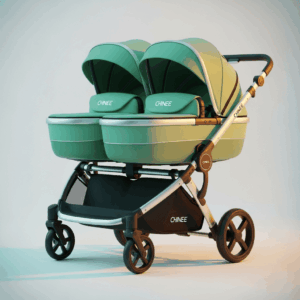 Customizable Dual Baby Stroller for OEM/ODM Baby Care Industry