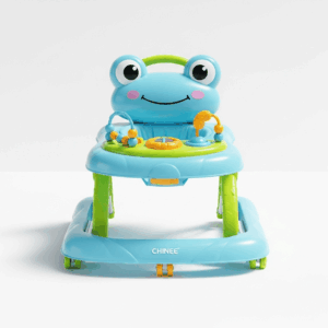 Customizable Frog-Themed Baby Walker Activity Center for OEM/ODM Toy Manufacturing