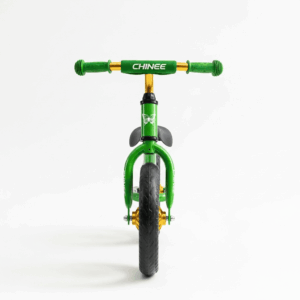 Customizable Green Kids Balance Bike for Education, Play, and Global OEM/ODM fit