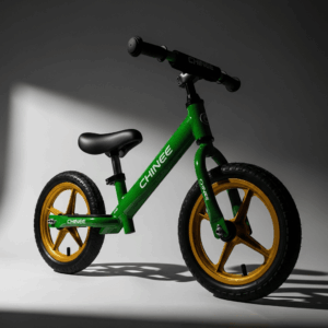 Customizable Green Balance Bike for Kids – OEM/ODM Ready for Toy Industry