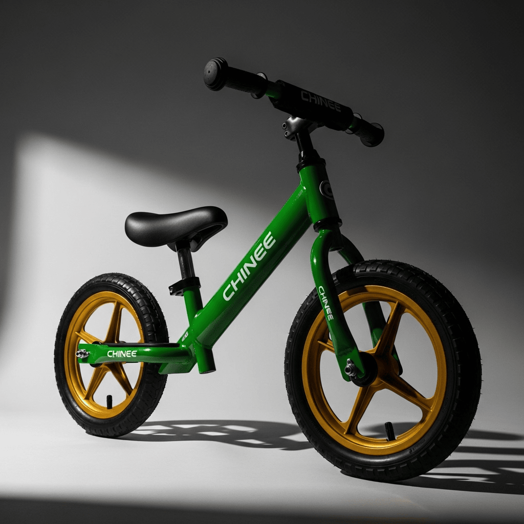 Customizable Green Balance Bike for Kids – OEM/ODM Ready for Toy Industry