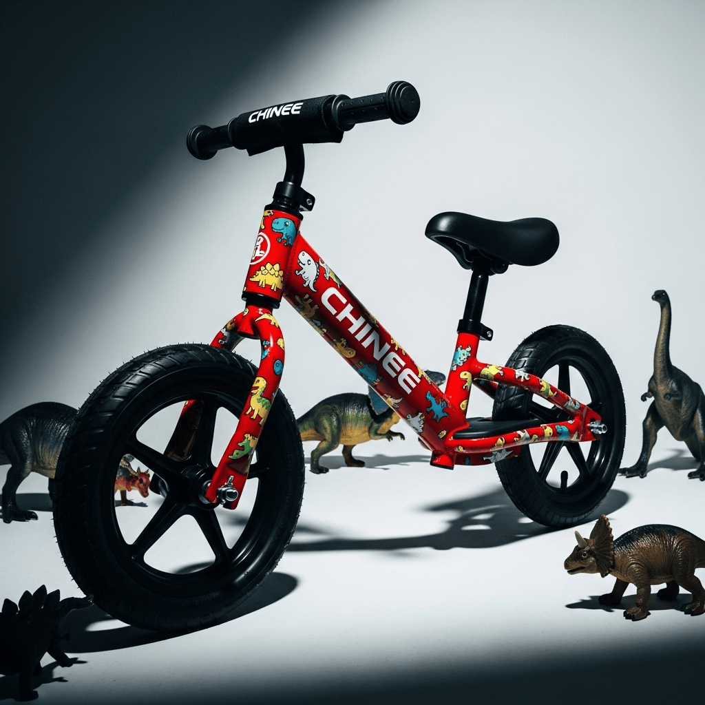 Customizable Red Balance-Bike for Kids — OEM/ODM Ready for Toy, Education, and Retail Markets