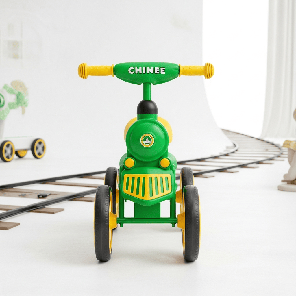 Customizable Green and Yellow Tricycle Ride-On Toy for Kids – OEM/ODM Ready, Industry-Grade