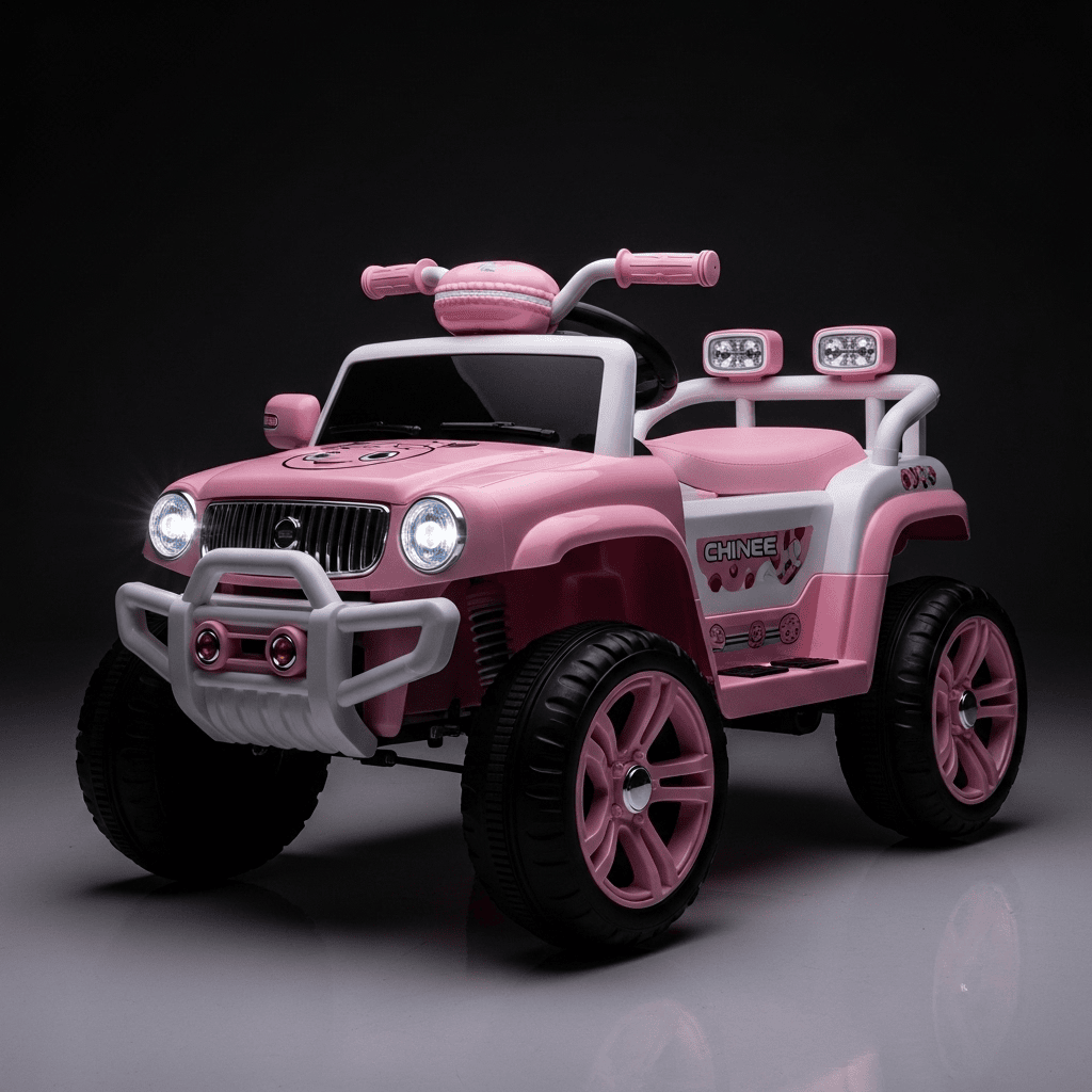 Customizable Pink Ride-On Kids Car — OEM/ODM Ready, Ideal for Toy Industry