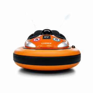 Customizable 6V Orange Bumper Car for Amusement Industry – OEM/ODM Ready