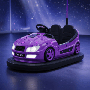 Customizable Purple Star Bumper Car Ride-On Toy for Kids — OEM/ODM Ready for Amusement and Entertainment Industries