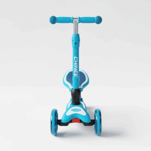 Customizable Blue Three-Wheel Kids Scooter for OEM/ODM Toy Manufacturing