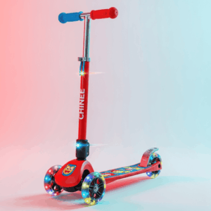Customizable LED 3-Wheel Kick Scooter for Kids – OEM/ODM Ready for Global Markets