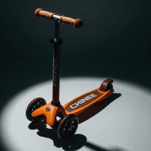 Customizable Orange Three‑Wheel Kids Scooter for OEM/ODM Toy Manufacturing