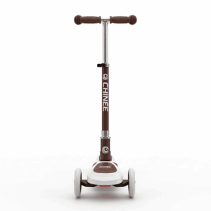 Customizable Brown Three-Wheel Kids Scooter for OEM/ODM Manufacturing in Toys and Children’s Mobility