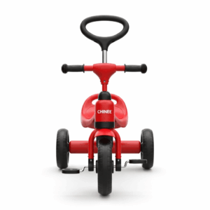 Customizable Red Three-Wheeled Kids Tricycle for OEM ODM Toy Manufacturing