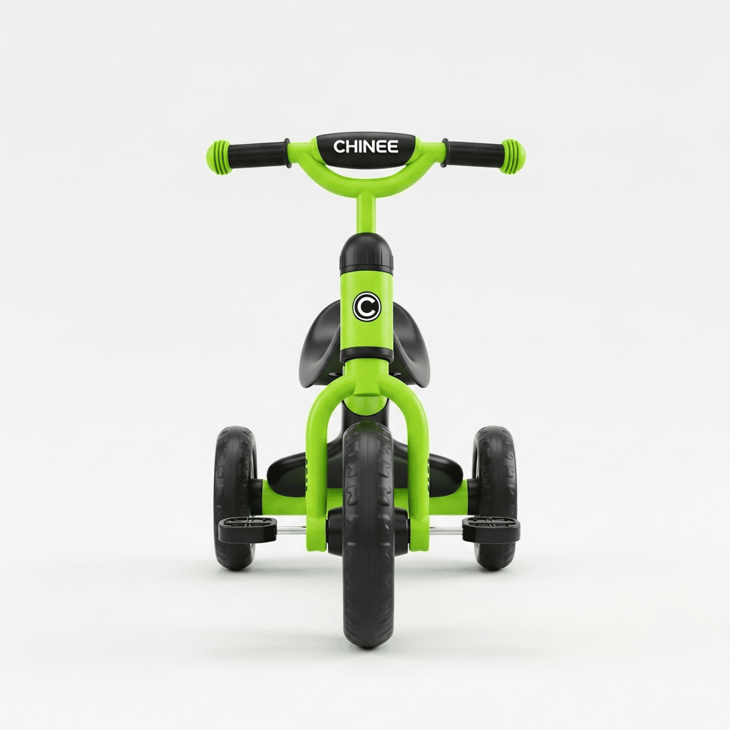 Customizable Green 3-Wheeled Kids Tricycle for OEM/ODM Manufacturing — Toy Industry Ready