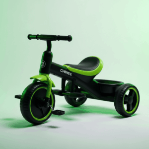 Customizable Green & Black Ride-On Tricycle for Kids - OEM/ODM Ready, Industry-Fit