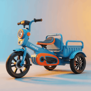 Customizable Pedal Tricycle with Cargo Carrier for Children's Play – OEM/ODM Ready for Global Toy Brands
