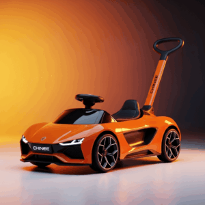 Customizable Orange Ride-On Sports Car Toy for Kids — OEM/ODM Compatible for Global Toy Industry