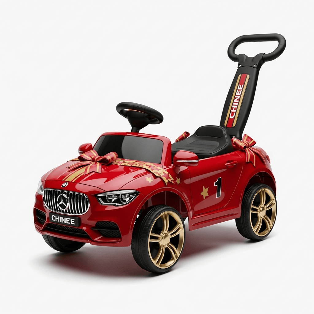 Customizable Red Ride-On Car for Kids - OEM/ODM Ready for Toy and Children's Vehicle Industry