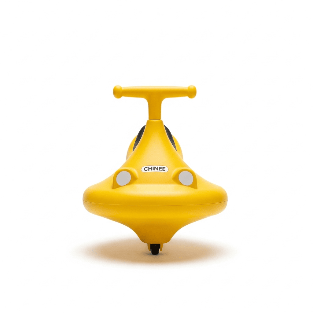 Customizable Yellow Spinning Top Toy for Education and Entertainment - OEM/ODM Ready