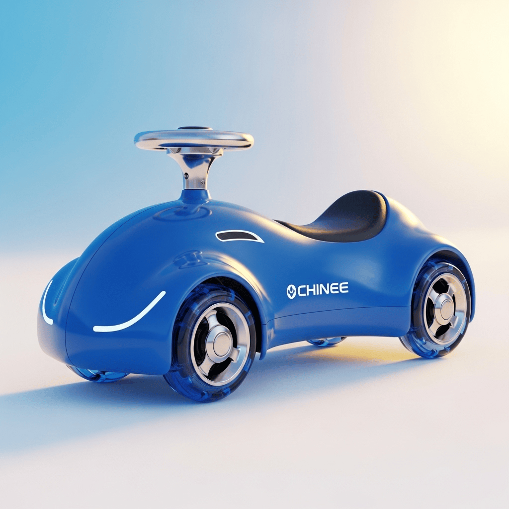 Customizable Blue Car Toy for Flexible OEM/ODM Manufacturing in the Toy Industry