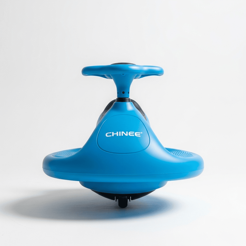 Customizable Blue Circular Ride-On Toy for Kids – OEM/ODM Ready for Toy Industry