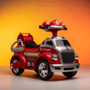 Customizable Red Fire Truck Ride-On Toy for Kids – OEM/ODM Ready for Toy Manufacturing