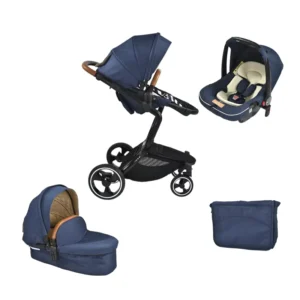 0-36 Months High Quality Light 3 in 1 Folding Baby Stroller Pram Buggy with EN1888 and AS NZ 2088 Certificate