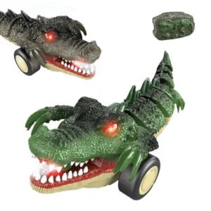 1:16 2.4G Remote Control Car Crocodile Car With Light Sound Spray Racing Car for Kids