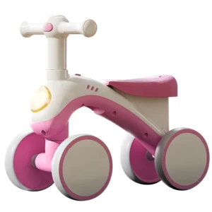 1-6 Years Infant 4 Wheels Bicycle Learn to Walk Children Balance Bike for Kids Toddler Baby Tricycle Swing Car
