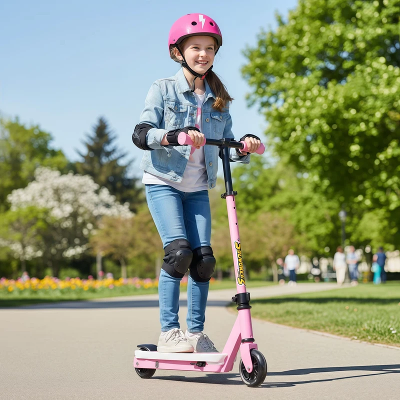110 Lbs Max Load E Scooter Kids 5 Miles Range Kids Electric Scooter
