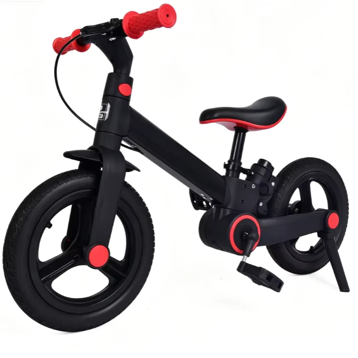 12 Inch 3 in 1 Standard Kids Balance Bike Footrest Push Kids Balance Bike for Children