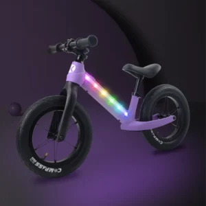 12 Inch Balance Bike Kids Balance Bike with Light-up Frame