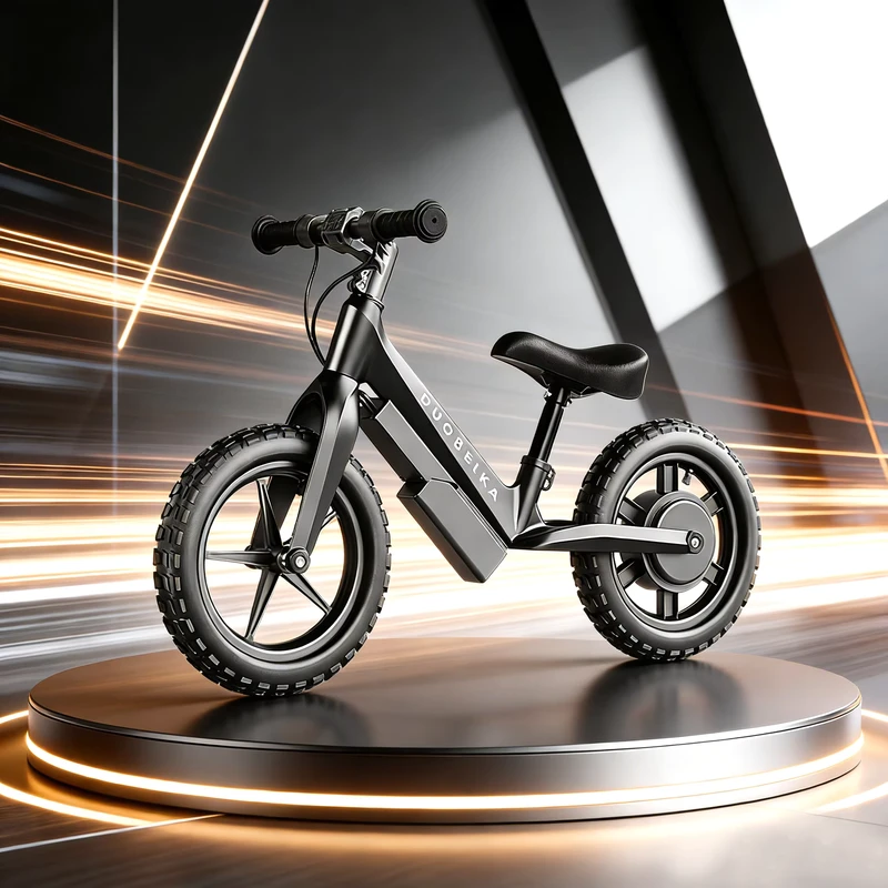 12 Inch Electric Children's Balance Bike 100W 24V with Brake Support Customized Colors