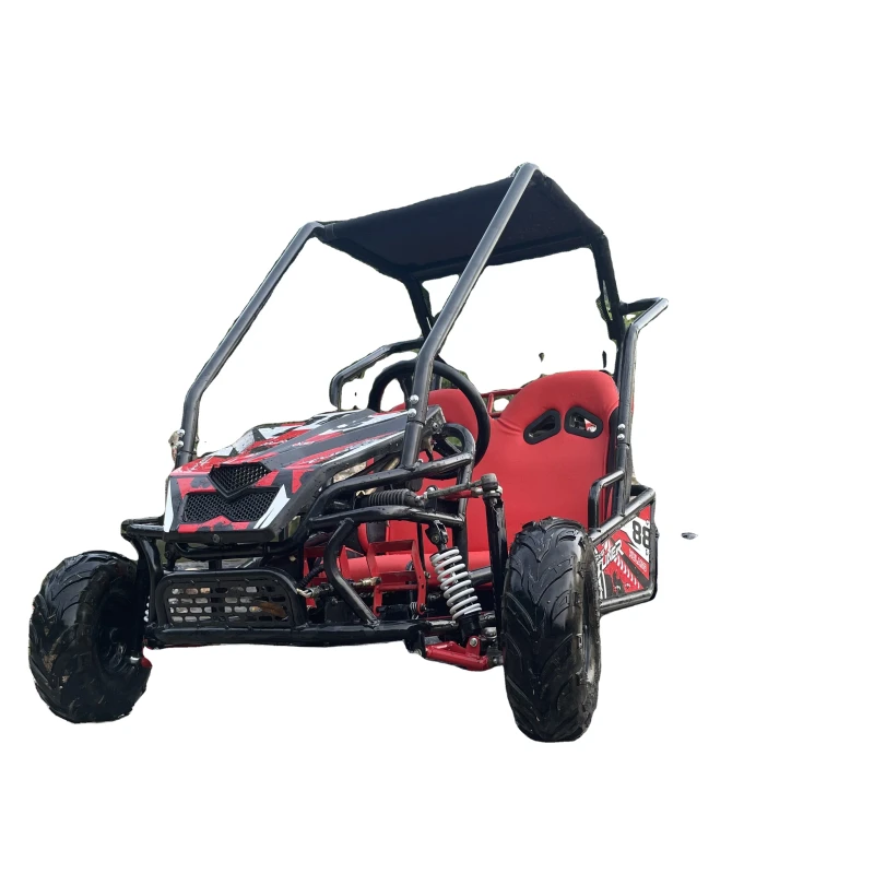 125CC Gas Chain Drive Outdoor Go Kart for Adults with 2 Seats