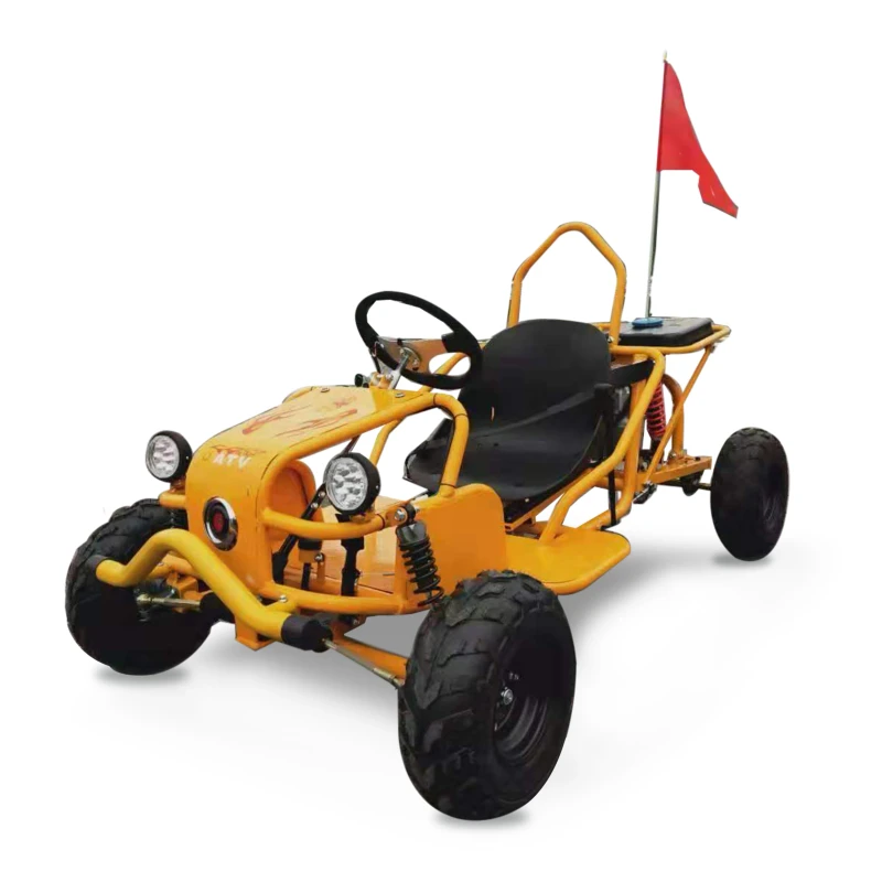 125CC Racing Go Kart for Adults Electric or Gasoline Amusement Rides Frames for Sale