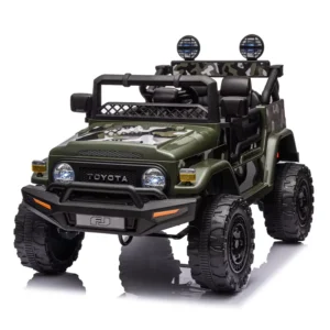 12V 4 Wheels Kids Ride on Toy Car 2.4G Remote Control Battery Powered Electric Vehicle Plastic Ride on Car for Old Boys Girls
