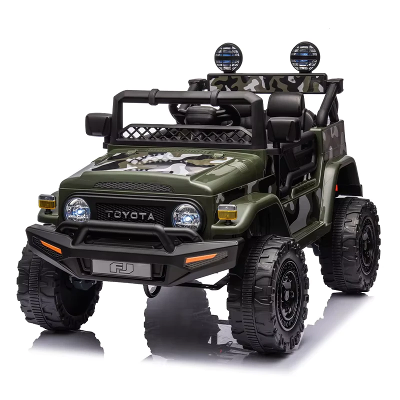 12V 4 Wheels Kids Ride on Toy Car 2.4G Remote Control Battery Powered Electric Vehicle Plastic Ride on Car for Old Boys Girls