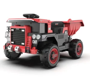 12V 7A Electric Ride on Car Toys for Kids Excavator Plastic Dump Truck with Big Seat Battery Power Drive