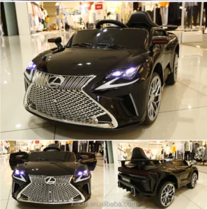 12V Battery Powered Kids Ride on Car Luxury Electric Toy Sports Car with Smart Remote Control for Children